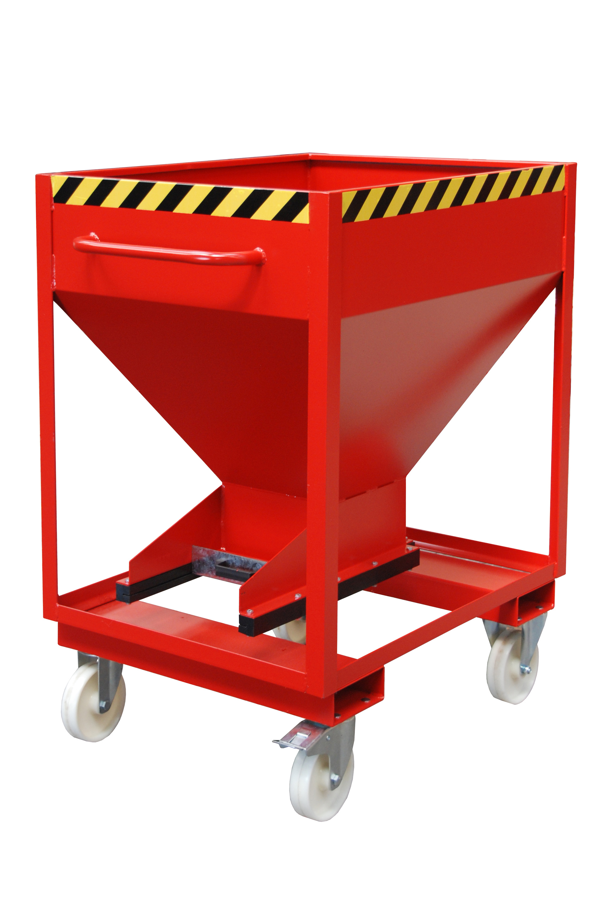 Silobehälter Typ SRE-D RAL 3000 Feuerrot